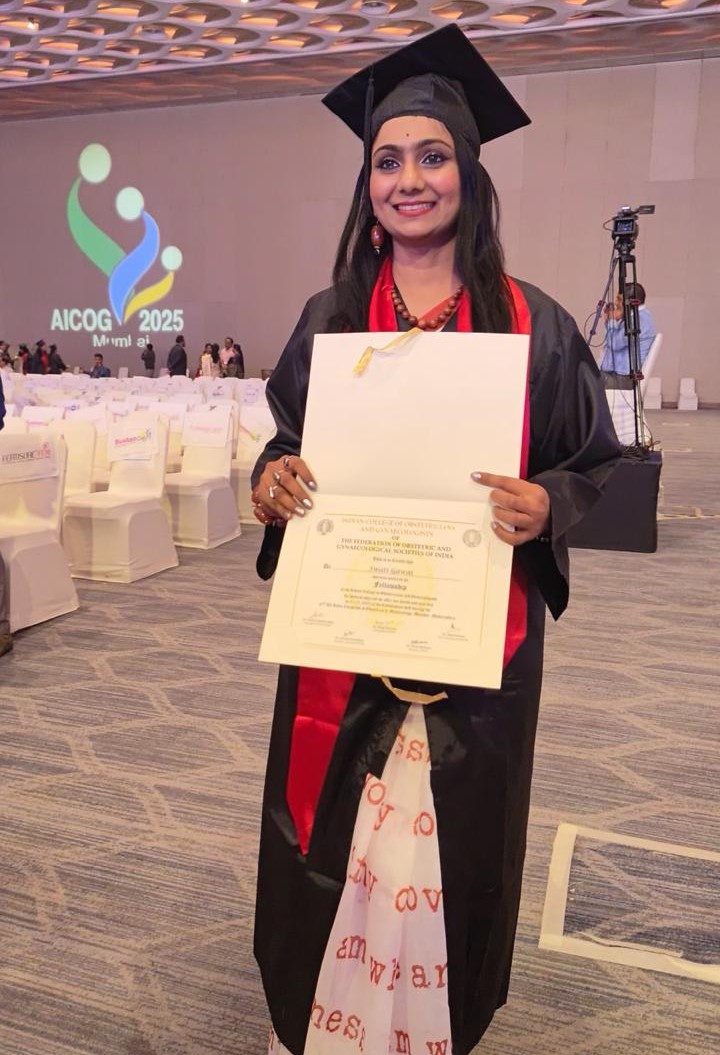 Convocation ceremony of FICOG, AICOG 2025, Jio convention centre, BKC Mumbai
